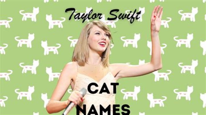 What are Taylor Swift's cats names?