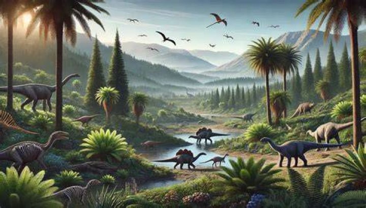What did the Moon look like during the dinosaurs?