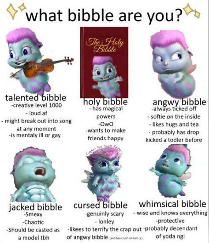 What does bibble mean slang?