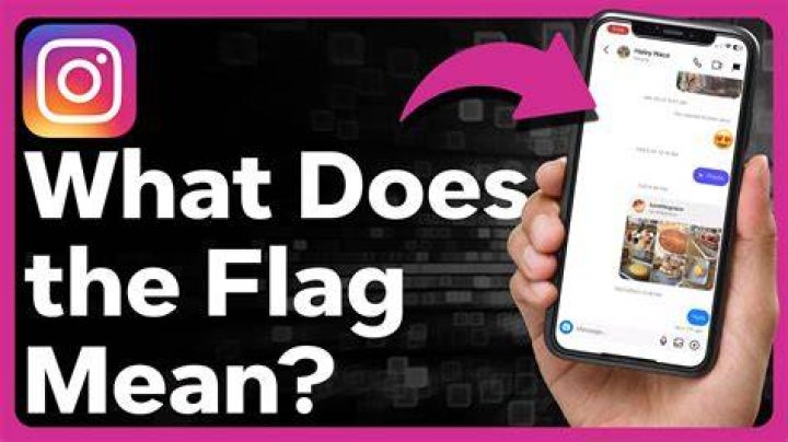 What does the flag mean on Facebook?