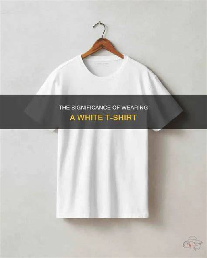 What does wearing white mean?