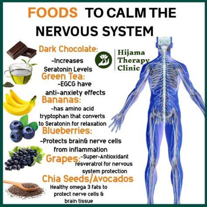 What foods help calm your nerves?