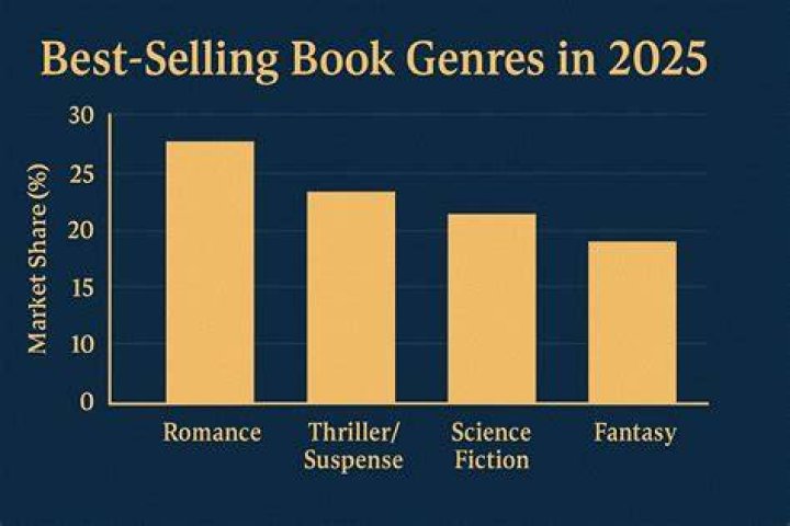 What genre sells the most books?