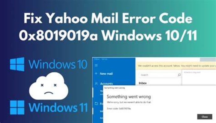 What is error code 0X8019019A?
