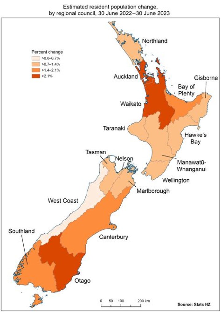 What is the black population in New Zealand?