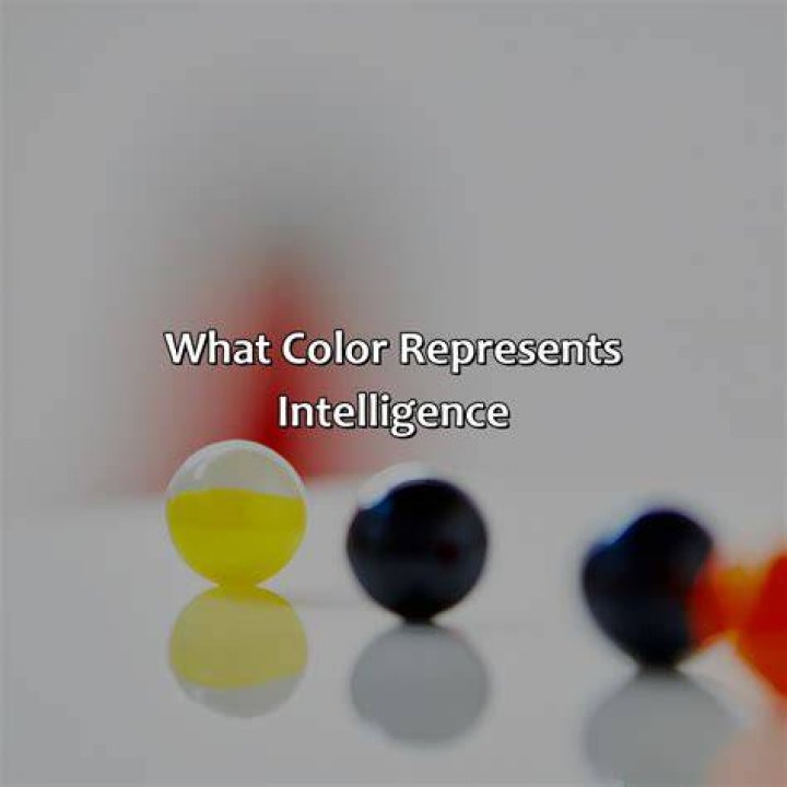 What is the color of intelligence?
