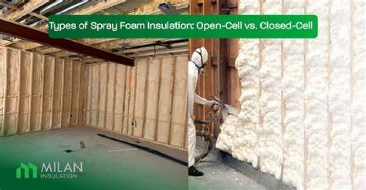 What is the difference between open cell spray foam and closed cell spray foam?