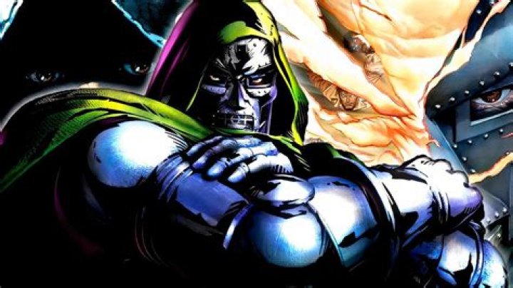 What is under Dr Doom's mask?
