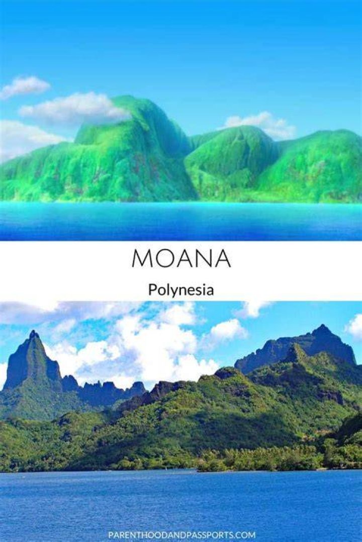 What island is Te Fiti in Moana?