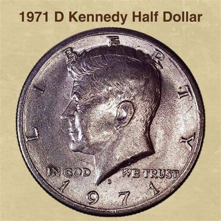 What makes a 1971 Kennedy half dollar rare?
