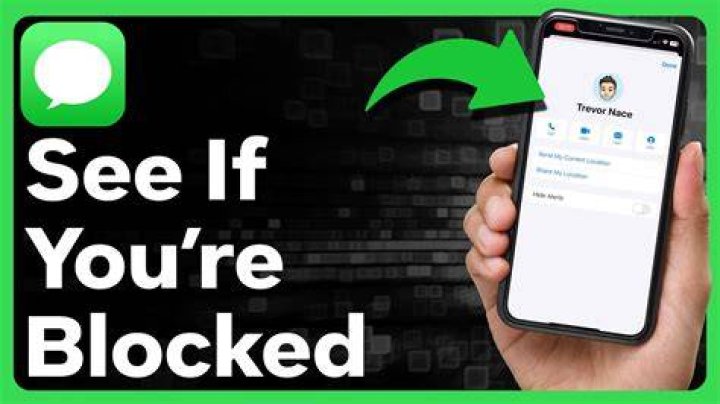 What message does someone get when you block them?