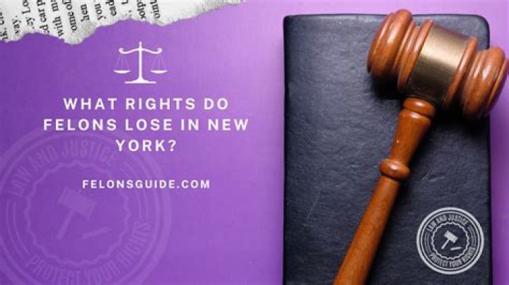 What rights do you lose when you become a felon?