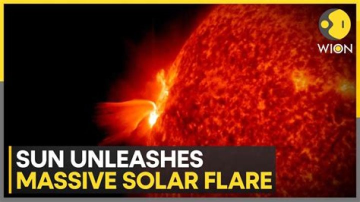 What time is solar flare today?