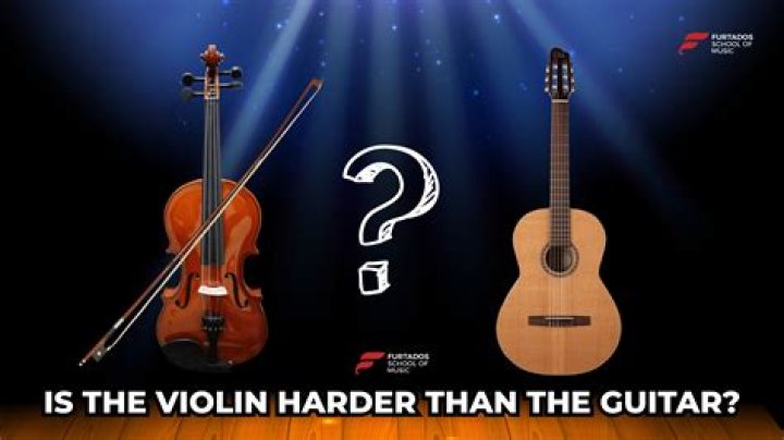 Which is harder guitar or violin?