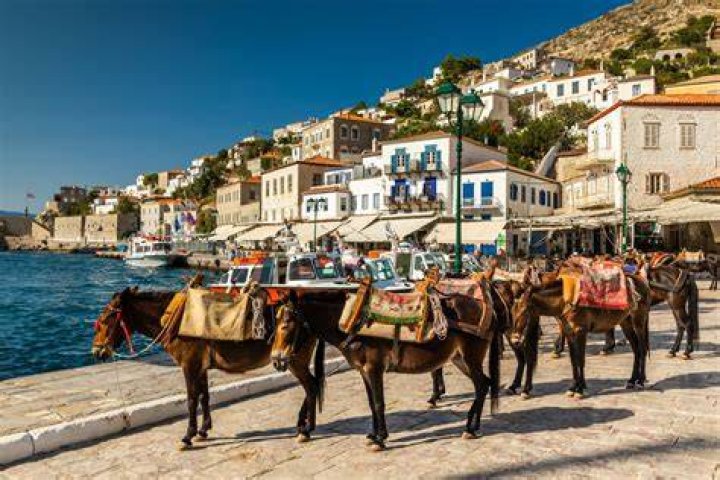 Which is the least touristy Greek island?