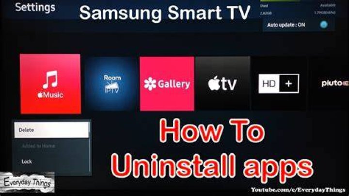 Which Samsung apps Can I delete?