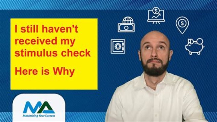 Who do I contact if I have not received my stimulus check?