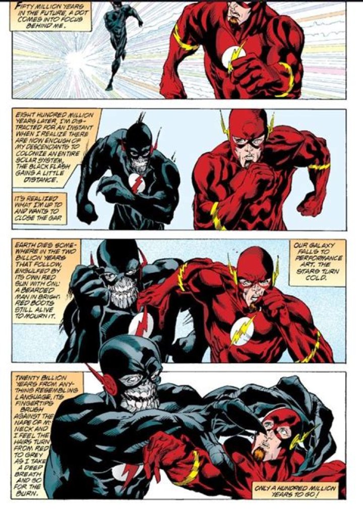 Who is faster than God Flash?