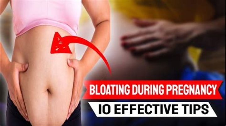 Why do I feel so bloated at 12 weeks pregnant?