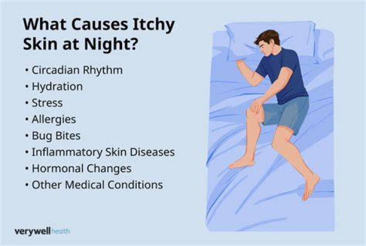 Why do I get itchy in bed at night?