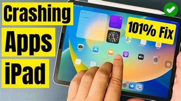 Why does my iPad keep crashing 2021?