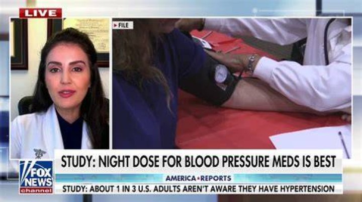 Why is it better to take blood pressure medicine at night?