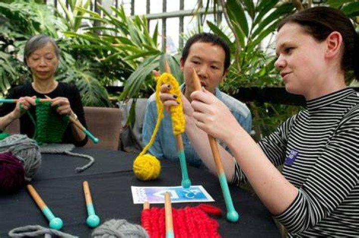 Why is knitting so addictive?