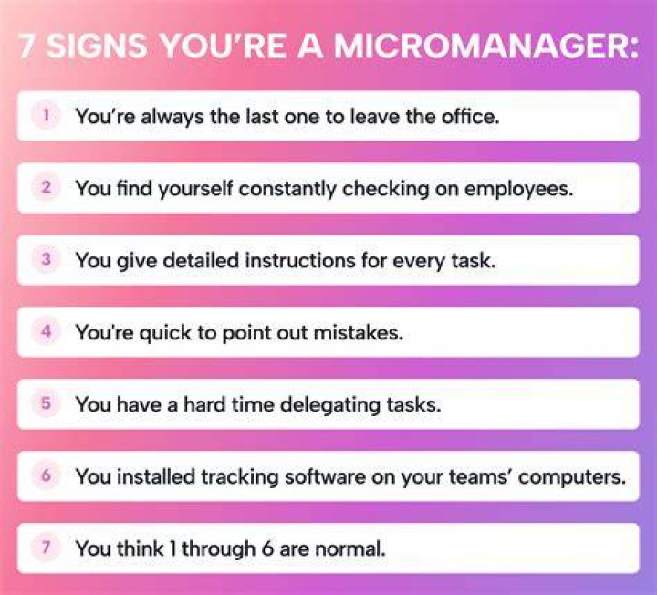 Why micromanaging makes people quit?