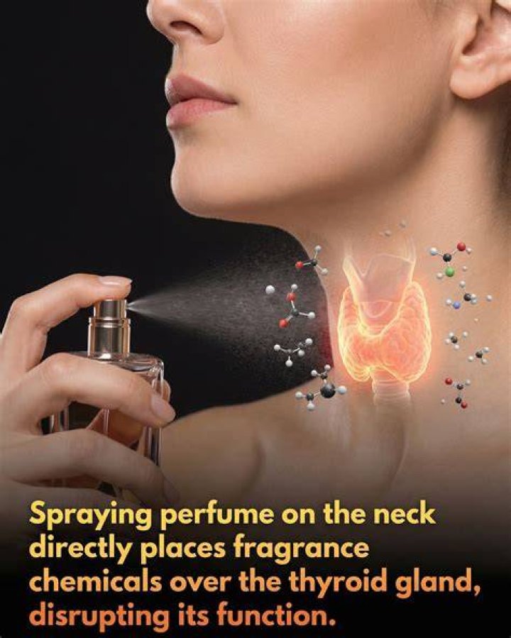 Why shouldn't you spray perfume on your neck?